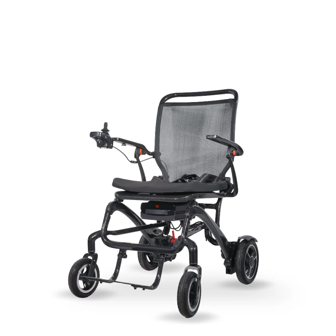 Foldable Lightweight Carbon Fiber Electric Wheelchair