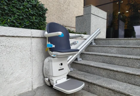 Indoor stair chair lift - Hyatt Regency Dubai