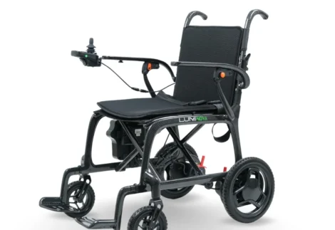 Portable Lightweight Carbon Fiber Motorized Wheelchair