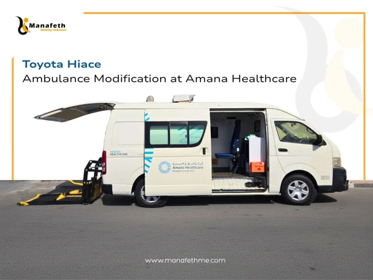 Toyota Hiace Ambulance Modification at Amana Healthcare