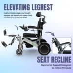 LUMI® MAX PLUS – Lightweight Foldable Wheelchair with Elevating Legrest 3