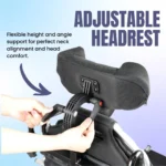 LUMI® MAX PLUS – Lightweight Foldable Wheelchair with Elevating Legrest 5