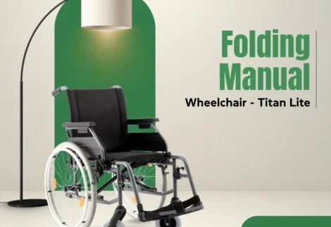 Folding Manual Wheelchair - Titan Lite
