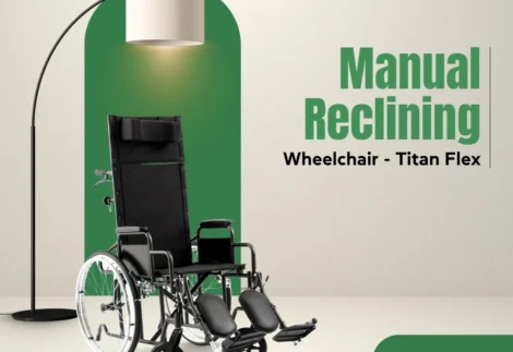 Manual Reclining Wheelchair - Titan Flex