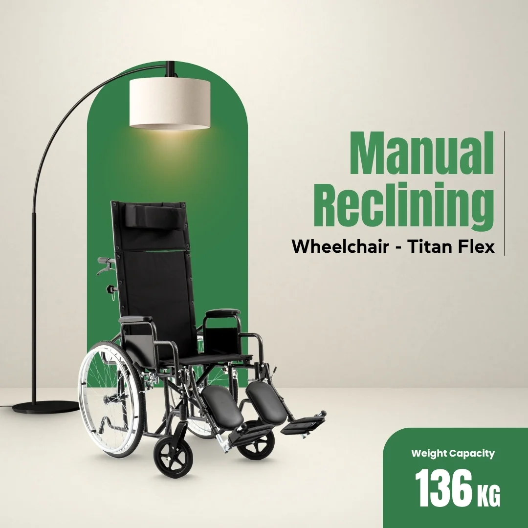 Manual Reclining Wheelchair - Titan Flex
