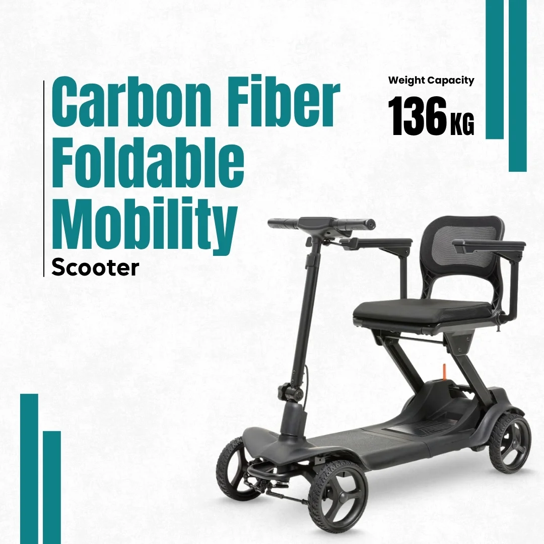 Carbon Fiber Foldable Mobility Scooter