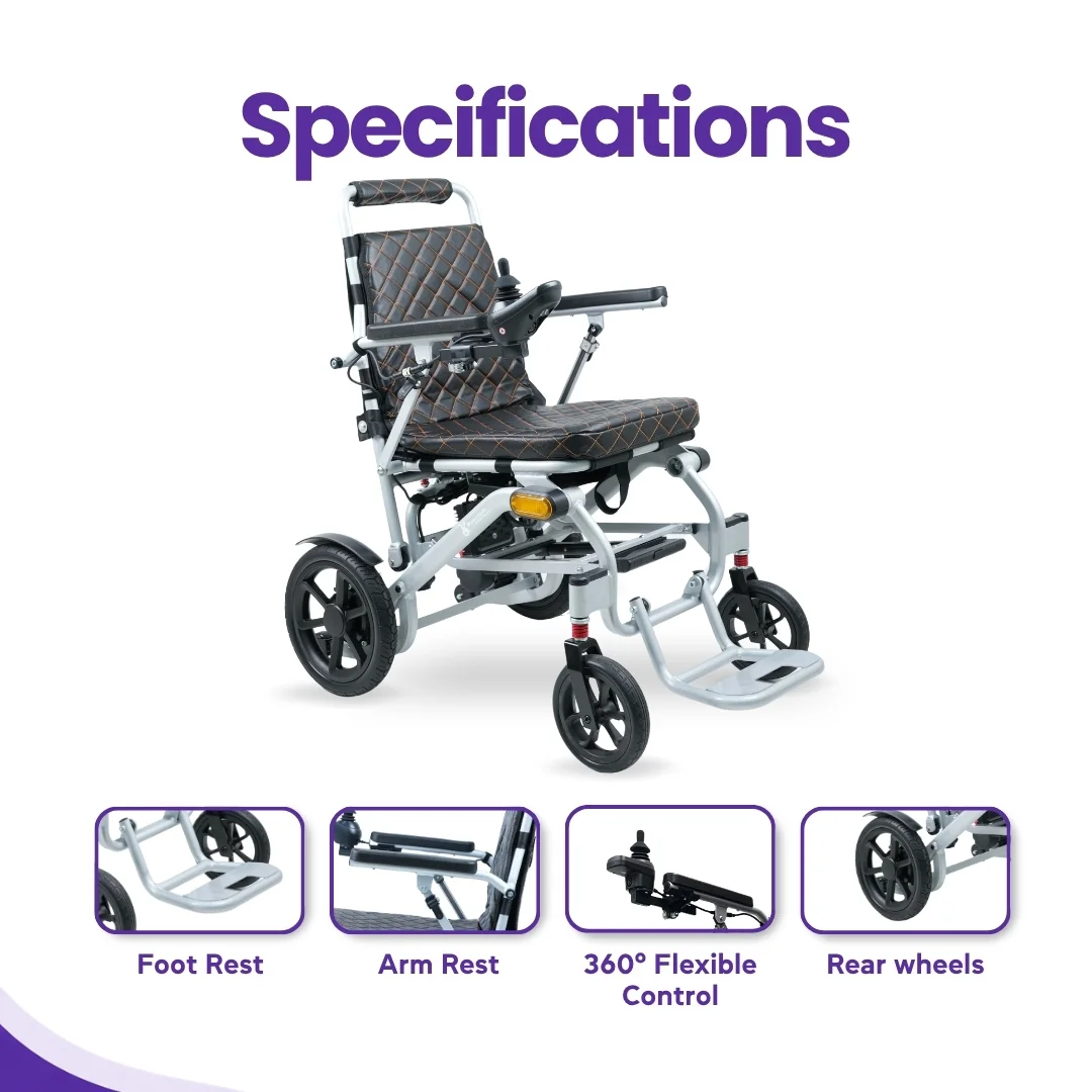 Lightweight Electric wheelchair for Rent - Image 2