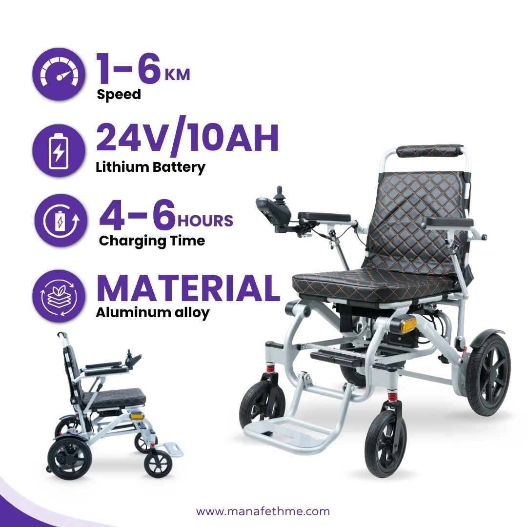 Lightweight Electric wheelchair for Rent - Image 3