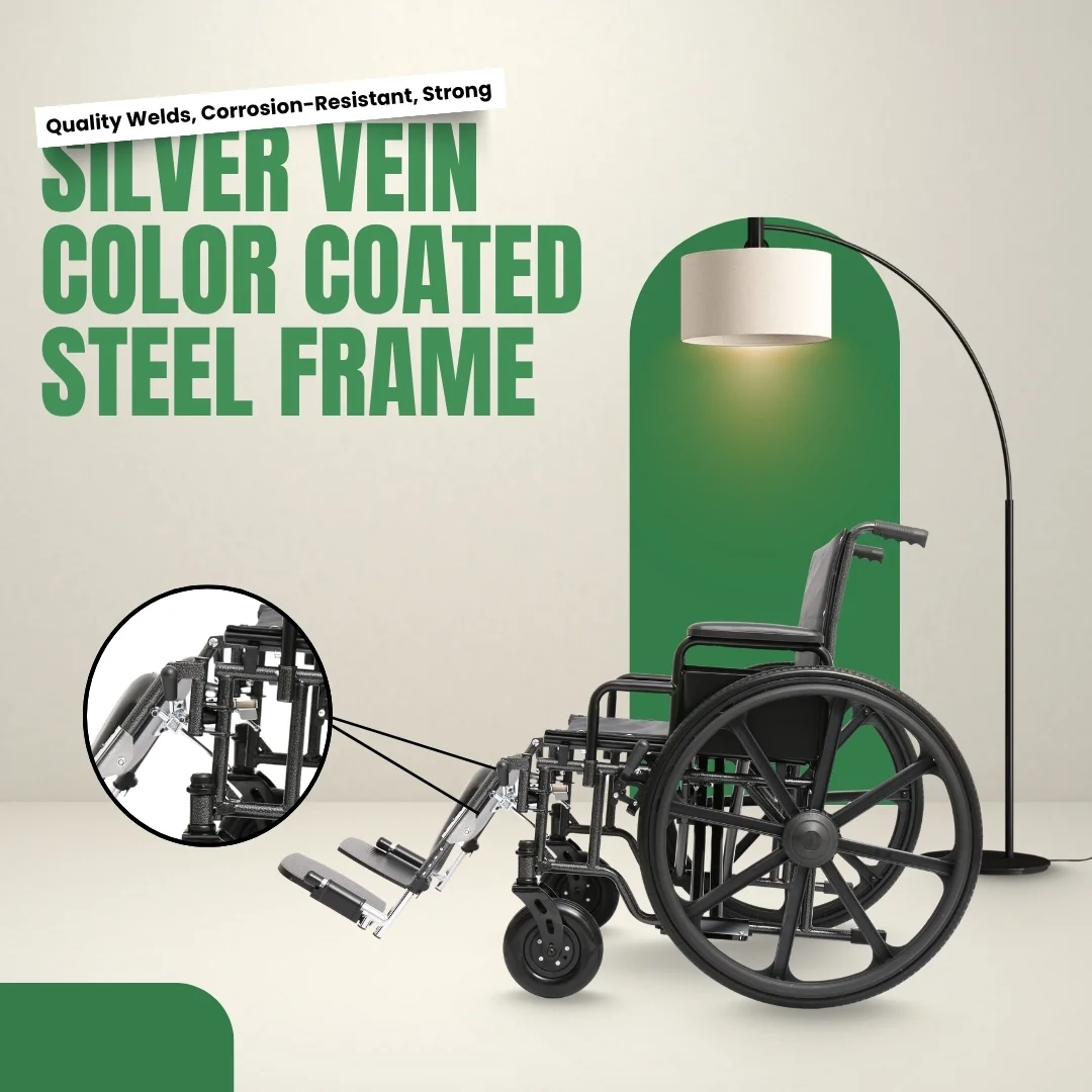 Heavy Duty wheelchair for older people