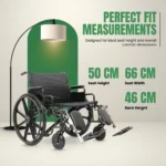 Heavy-Duty Manual Wheelchair – Titan Max 4