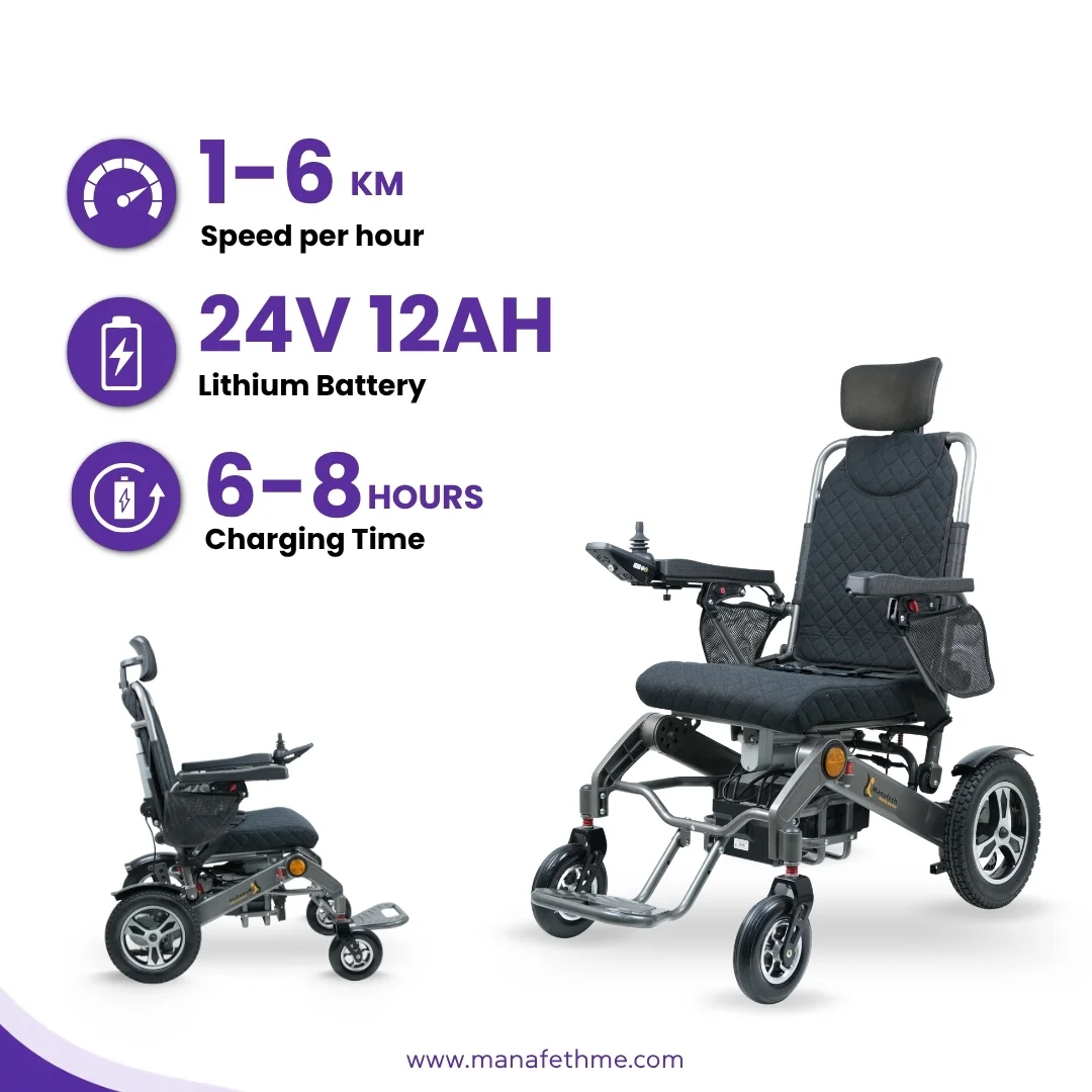 Recliner Wheelchair for Rent - Image 2