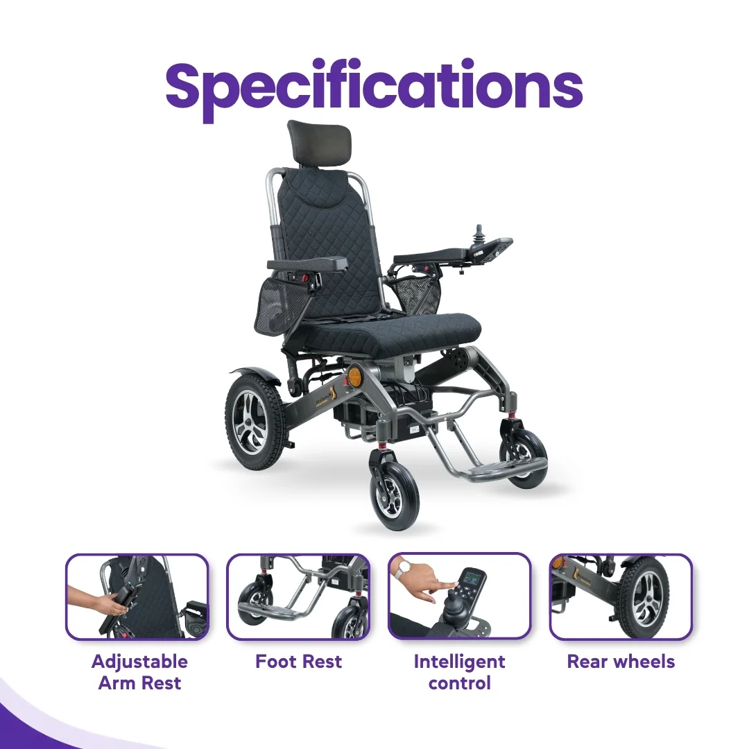 Recliner Wheelchair for Rent - Image 3