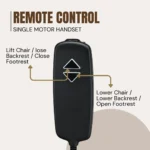 Single Motor Automatic Recliner Sofa – Velora One 4