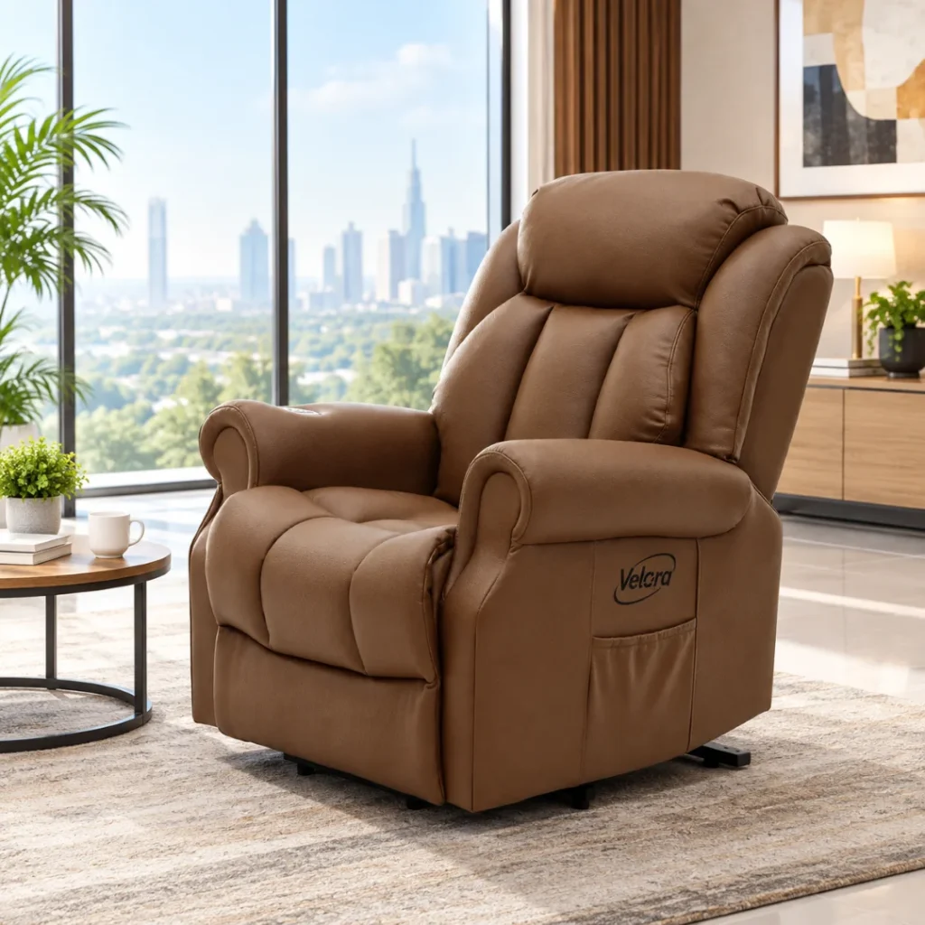 Single Motor Automatic Recliner Sofa – Velora One
