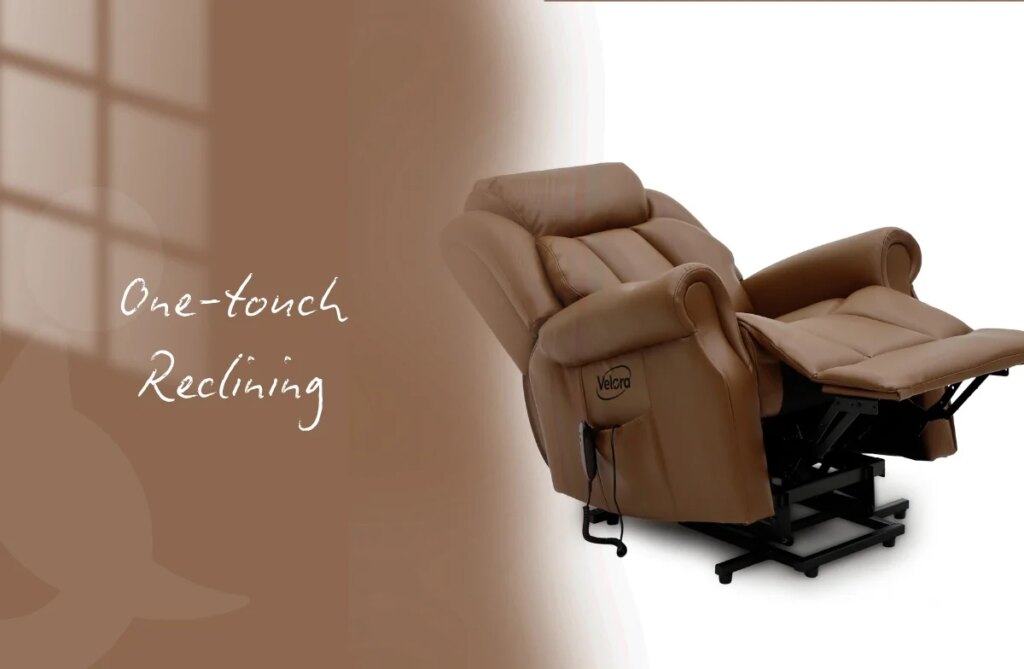 Single Motor Automatic Recliner Sofa