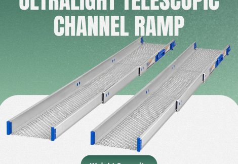 Ultralight Telescopic Channel Ramp