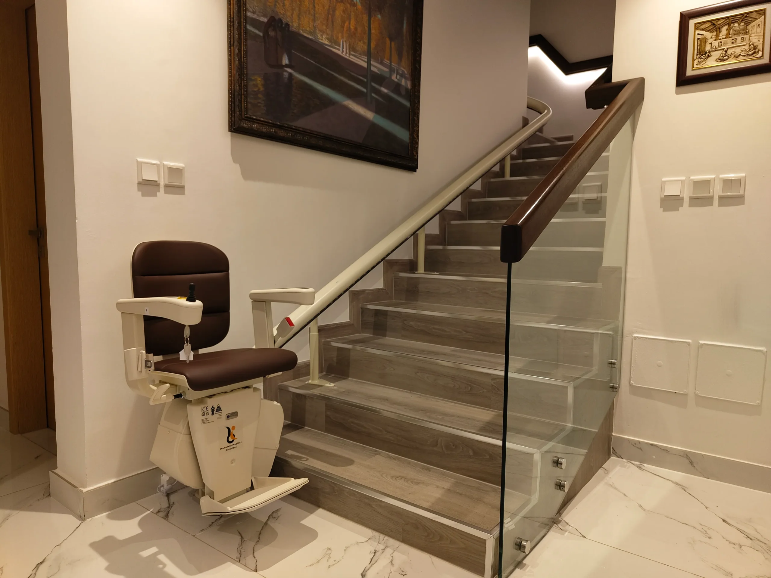 Automatic Chair for Curved Stairs - Spring Community, Dubai - Image 2