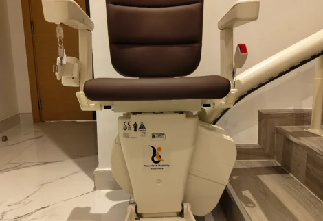 Automatic Chair for Curved Stairs - Spring Community, Dubai