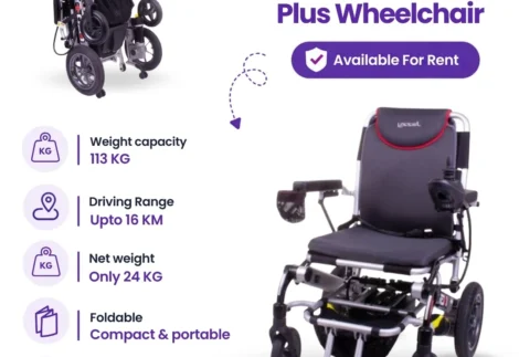 Pride Mobility IGO Plus Wheelchair for Rent